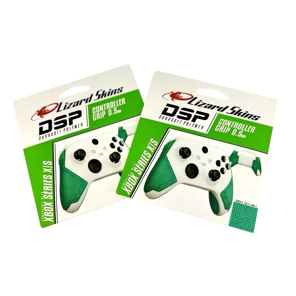 2 Pack Lizard Skins DSP Controller Grip 0.5mm Teal‎ for Xbox Series X|S